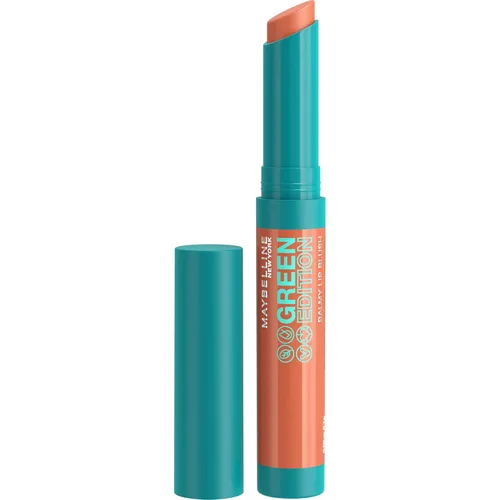 Vista 10 de Maybelline Green Edition Balmy Lip Blush, formulado con aceite de mango, Bonfire, Blue Red, 1 unidad