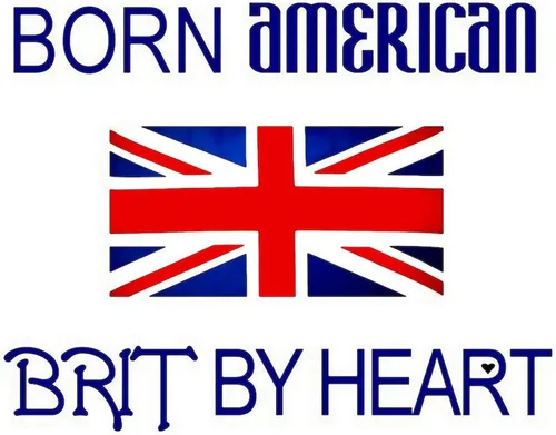 Vista 3 de CafePress Born American, British By Hea Taza de café de cerámica de 11 oz (11.0 fl oz)