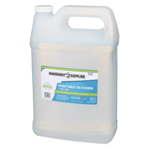 Vista 3 de Glicerina vegetal – 1 galón (128 oz.) – Grado alimenticio y farmacéutico puro USP – Sin OGM – Vegano – Derivado de palma sostenible – Humectante