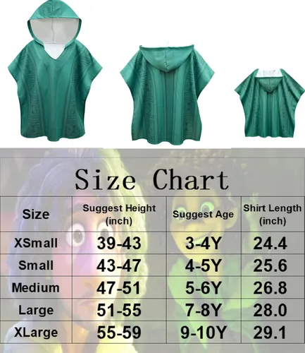 Vista 4 de Vestido de princesa con bolsa de manga corta para niñas y niños pequeños