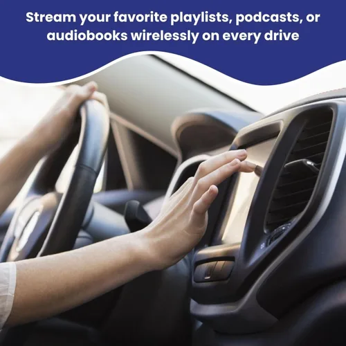 Vista 6 de VAIS Technology SL3b-T - Adaptador de transmisión de audio Bluetooth compatible con la mayoría de los modelos Toyota 2004-2012