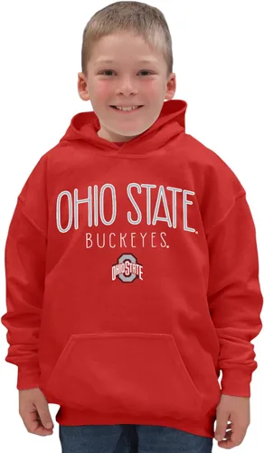 Vista 2 de Blue 84 NCAA - Sudadera con capucha unisex para niños Zingy