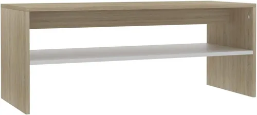 Vista 8 de vidaXL Mesa de centro sofá lateral extremo teléfono sofá té acento mesa de almacenamiento escritorio dormitorio sala muebles soporte blanco