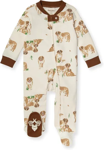 Vista 35 de Burt's Bees Baby - Pijamas para bebés y niñas, con cremallera frontal, con pies cerrados antideslizante, 100 % algodón orgánico Guitarra acústica.