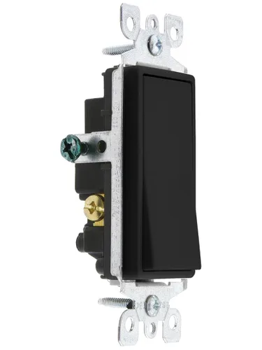 Vista 3 de Leviton 15 amperios, 5603-2E, 120277 volts Negro