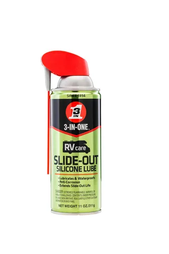Vista 5 de 3-IN-ONE RVcare - Lubricante de silicona deslizante con spray de popote inteligente de 2 vías, 11 onzas y acondicionador de sello de goma RVcare