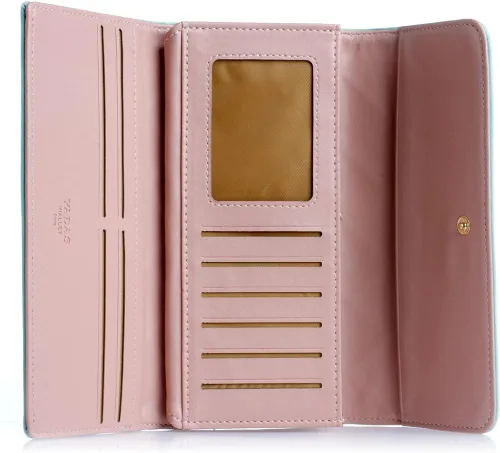 Vista 2 de Chunshop - Cartera larga para mujer diseño de corona