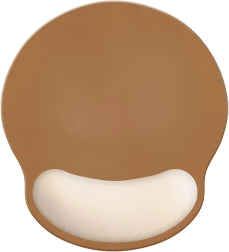 Vista 11 de Alfombrilla de mouse con soporte para reposamuñecas, alfombrilla ergonómica de espuma viscoelástica de 9 x 10 pulgadas, base de goma antideslizante