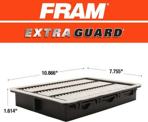 Vista 6 de Filtro de aire de motor FRAM Extra Guard de repuesto, fácil instalación con protección avanzada del motor y rendimiento óptimo, CA12065