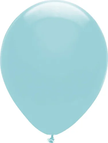 Vista 6 de Globos de látex de color estándar fabricados en los Estados Unidos, 10 unidades, verde neón