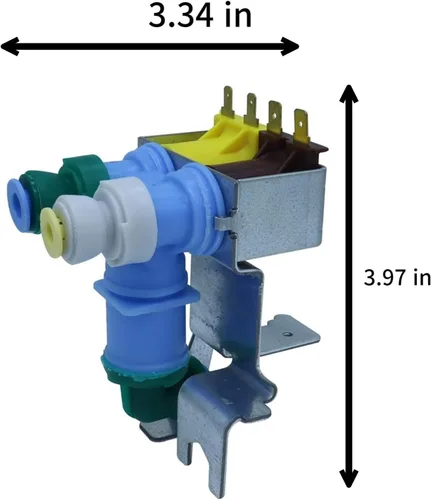 Vista 3 de [OEM MANIA WE CARE YOUR DIFFICULTY.] 67005154 (IMV-114) Pieza de repuesto de válvula de entrada de agua de doble solenoide de acero inoxidable