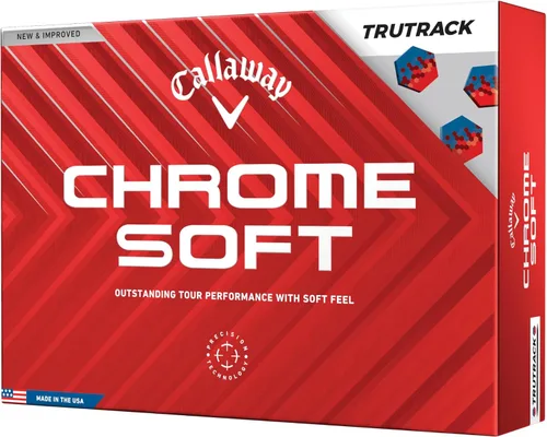 Vista 15 de Pelotas de golf Callaway Golf Chrome Soft Pista triple (blanco)