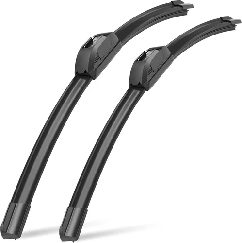 Vista 43 de Raidbee® Limpiaparabrisas de repuesto de 13 + 13 pulgadas para Jeep Wrangler 1999-2006 para todas las estaciones, calidad de equipo original