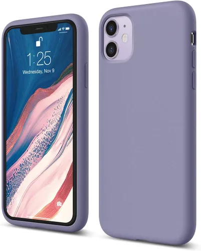 Vista 9 de elago Premium - Carcasa de silicona líquida para iPhone 11, color negro Full Body Protective Cover, Shockproof, Slim Phone Case, Anti-Scratch Soft