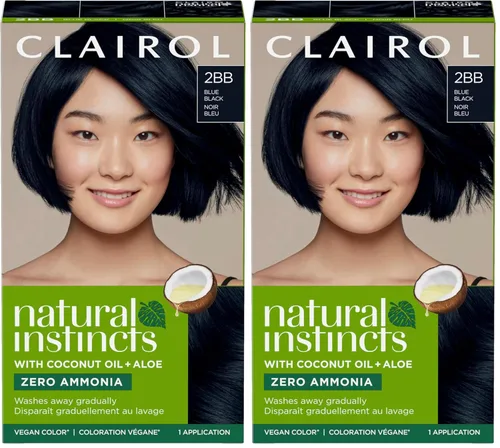 Vista 13 de Clairol Natural Instincts - Tinte semipermanente para el cabello, color negro 2, paquete de 1 unidad