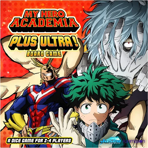 Vista 2 de My Hero Academia Plus Ultra Board - Juego de estrategia para adultos y adolescentes, a partir de 14 años, 2 a 4 jugadores, tiempo de juego promedio