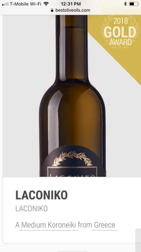 Vista 3 de Laconiko Ultra Premium Aceite de Oliva Virgen Extra (Limón)
