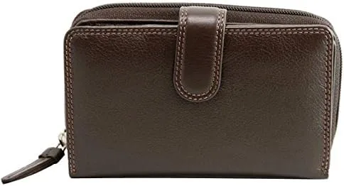 Vista 4 de Visconti Heritage-33 - Cartera y cartera de piel suave para mujer
