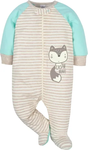 Vista 5 de Gerber baby-boys 4 Pack Sleep 'N Play Footie