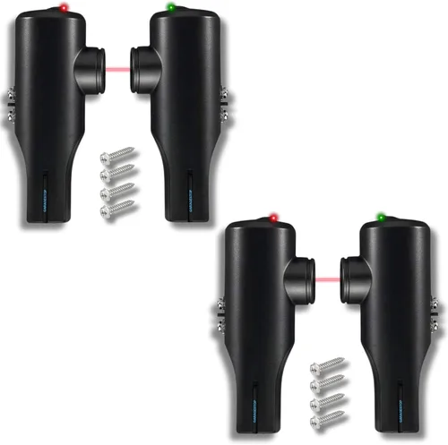 Vista 8 de Garage Stop STB-B GSTB-R GSTB-BX - Sensor de haz de seguridad solo para ojos (sin soporte de puerta), repuesto para sensores de puerta de garaje Dos