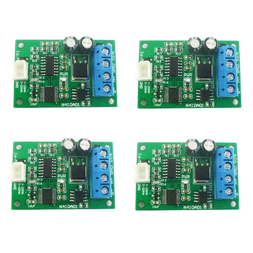 Vista 5 de DC 12V RS485 a 4-20MA 0-20MA Generador de señal de corriente Módulo convertidor DAC Modbus RTU para instrumentos de medición PLC