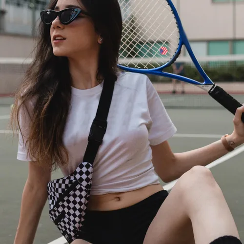 Vista 6 de Partykindom 6 unidades de amortiguadores de raqueta de tenis con bandera americana, amortiguadores de vibraciones para raquetas de tenis, accesorios