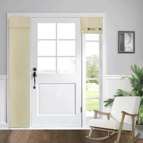 Vista 75 de WdFour Cubierta de ventana de puerta de aula, persianas opacas para ventanas y puertas de aula, privacidad, diseño de oscurecimiento de habitación