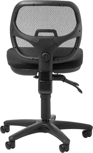 Vista 5 de Office Star ProGrid - Silla de oficina con respaldo transpirable, ajustable y ergonómica, con soporte lumbar integrado, tela Coal FreeFlex