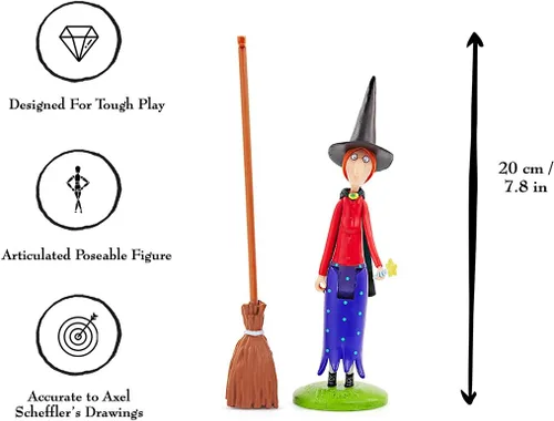 Vista 3 de Wow! PODS Stuff Witch Room On The Broom - Figura de acción coleccionable de bruja y escoba Juego de personajes articulados Juguetes oficiales