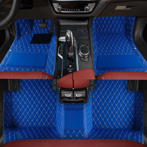 Vista 30 de Alfombrillas personalizadas para automóvil adecuadas para el 99% de automóviles, camiones, SUV, alfombrillas para todo tipo de clima, alfombrillas