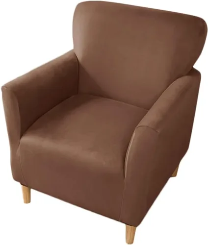Vista 18 de XMAYODS Funda elástica para silla de club, fundas para silla de bañera, funda suave para sillón, protector de muebles extraíble, funda para silla