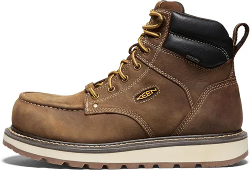 Vista 4 de KEEN Utility Men's Cincinnati 6" Composite Toe Waterproof Wedge Work Boots
