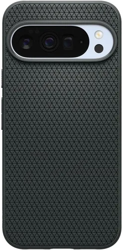 Vista 4 de Spigen Funda para Pixel 10 Pro XL, Liquid Air MagFit (2025) [diseñada para Pixelsnap, compatible con accesorios MagSafe] - Verde abismo Abyss Verde