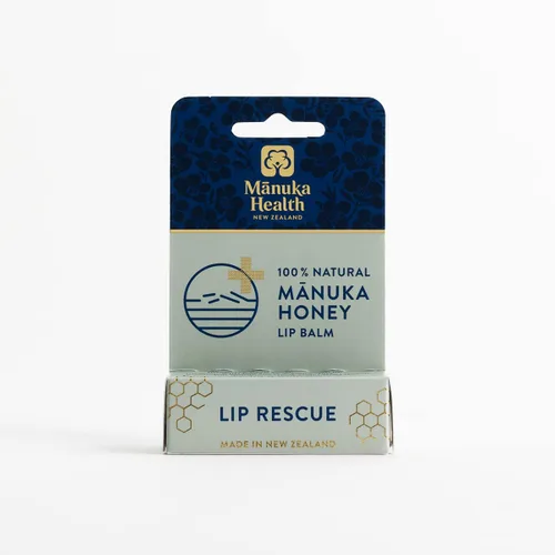 Vista 7 de Manuka Health Lip Rescue - Bálsamo labial de 0.16 onzas para labios secos y agrietados, bálsamo labial 100% natural con miel de manuka y cera