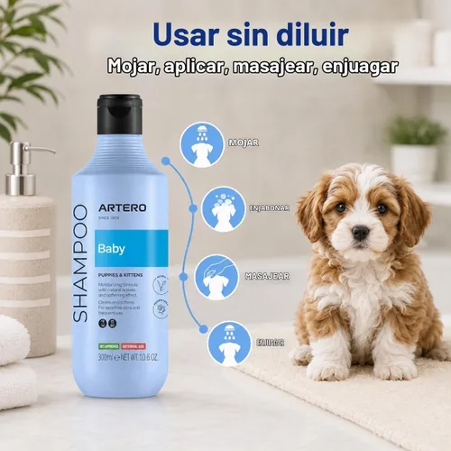 Vista 2 de ARTERO Champú para bebés 9 oz
