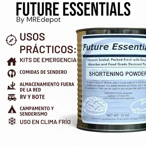 Vista 3 de Future Essentials Polvo de acortamiento enlatado