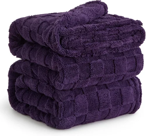Vista 59 de Bedsure GentleSoft - Manta verde salvia para sofá, manta de forro polar a cuadros, regalos de Navidad para mujeres, hombres y niñas, bonita manta