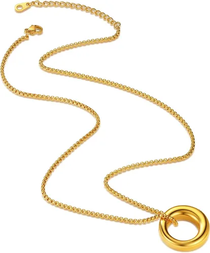 Vista 30 de Richsteel Collar de urna para cenizas, joyería de cremación, colgante de recuerdo conmemorativo con cadena