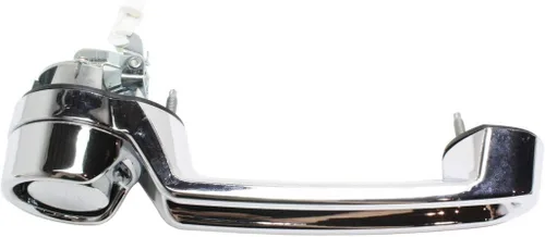 Vista 2 de Para Jeep Wrangler JK Manija de puerta trasera 2007-2017 Exterior Cromo Plástico 55395410AH