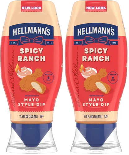 Vista 21 de Hellmann's Buttermilk Ranch Mayonesa 11.5 onzas, salsa de pollo, 1 unidad