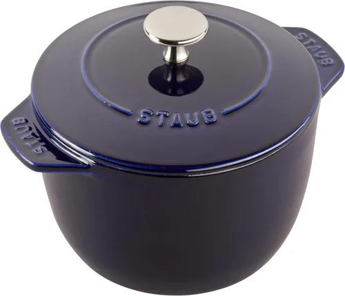 Vista 8 de Staub Horno Petite Francés de hierro fundido, gris grafito Gris (Graphite Grey)