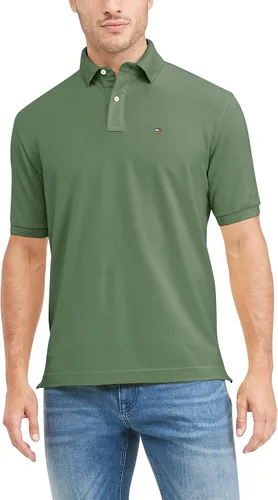 Vista 36 de Tommy Hilfiger Polo de piqué de algodón de manga corta para hombre en ajuste regular