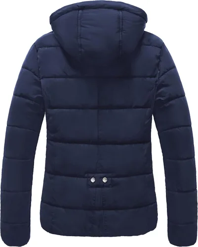 Vista 2 de Wantdo Chaqueta acolchada de invierno para mujer abrigo de invierno grueso chaqueta acolchada cálida con capucha