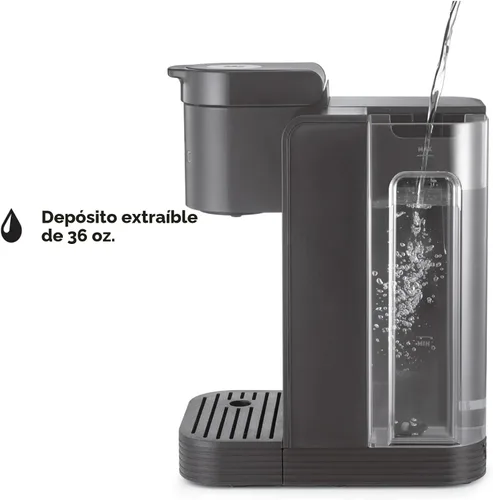 Vista 5 de Keurig K-Express Essentials - Cafetera K-Cup de una sola porción gris mate