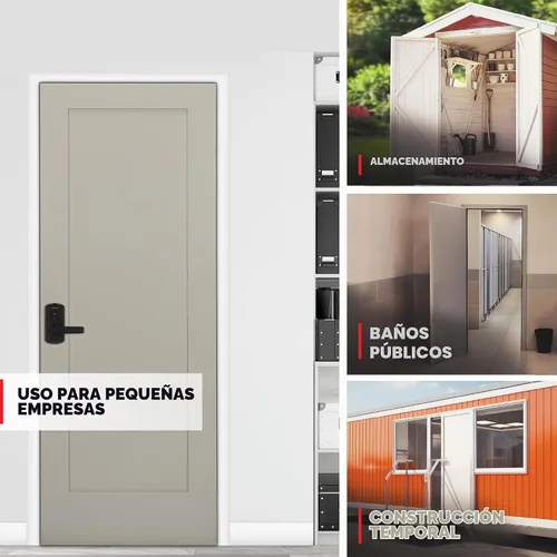 Vista 2 de Kwikset SmartCode 955 - Cerradura electrónica de palanca Kingston de 10 botones en negro mate para uso comercial ligero, con entrada sin llave