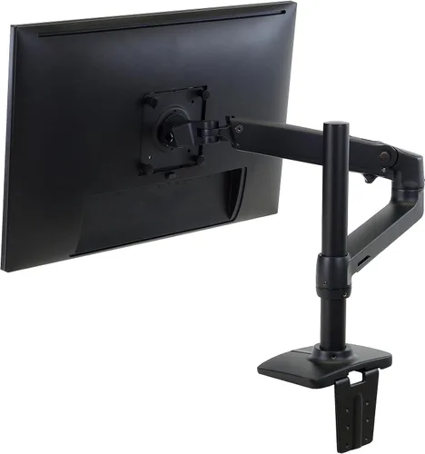 Vista 2 de Ergotron Brazo para monitor LX, soporte de escritorio para un solo monitor - se adapta a monitores de computadora ultraanchos curvos planos de hasta