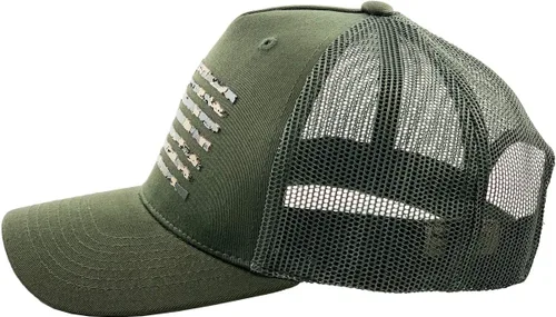 Vista 153 de KBETHOS Tactical Operator Collection USA Fishing Mesh Ballcap Flag Patch America Outdoors Trucker Baseball Cap