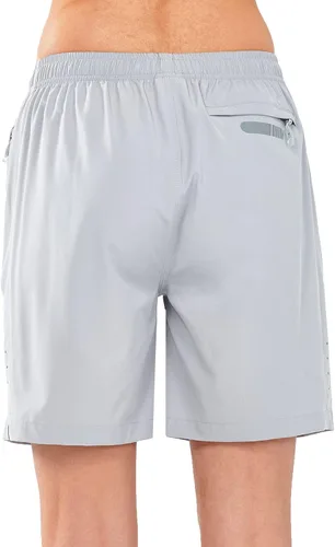 Vista 3 de NORTHYARD Pantalones cortos deportivos de senderismo para mujer, de secado rápido, ligeros, para gimnasio, entrenamiento, con 3 bolsillos