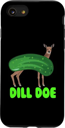 Vista 18 de Dill Doe - Carcasa para iPhone 17, diseño de ciervos y naturaleza divertida para adultos