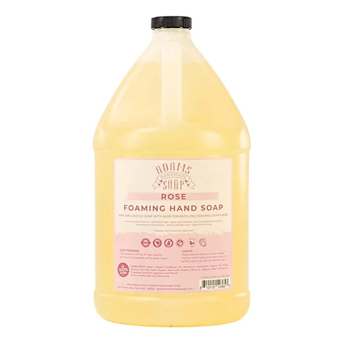 Vista 6 de Adams Jabón Hecho a Mano Jabón Líquido Espumoso 1 Gal - Especias de Canela